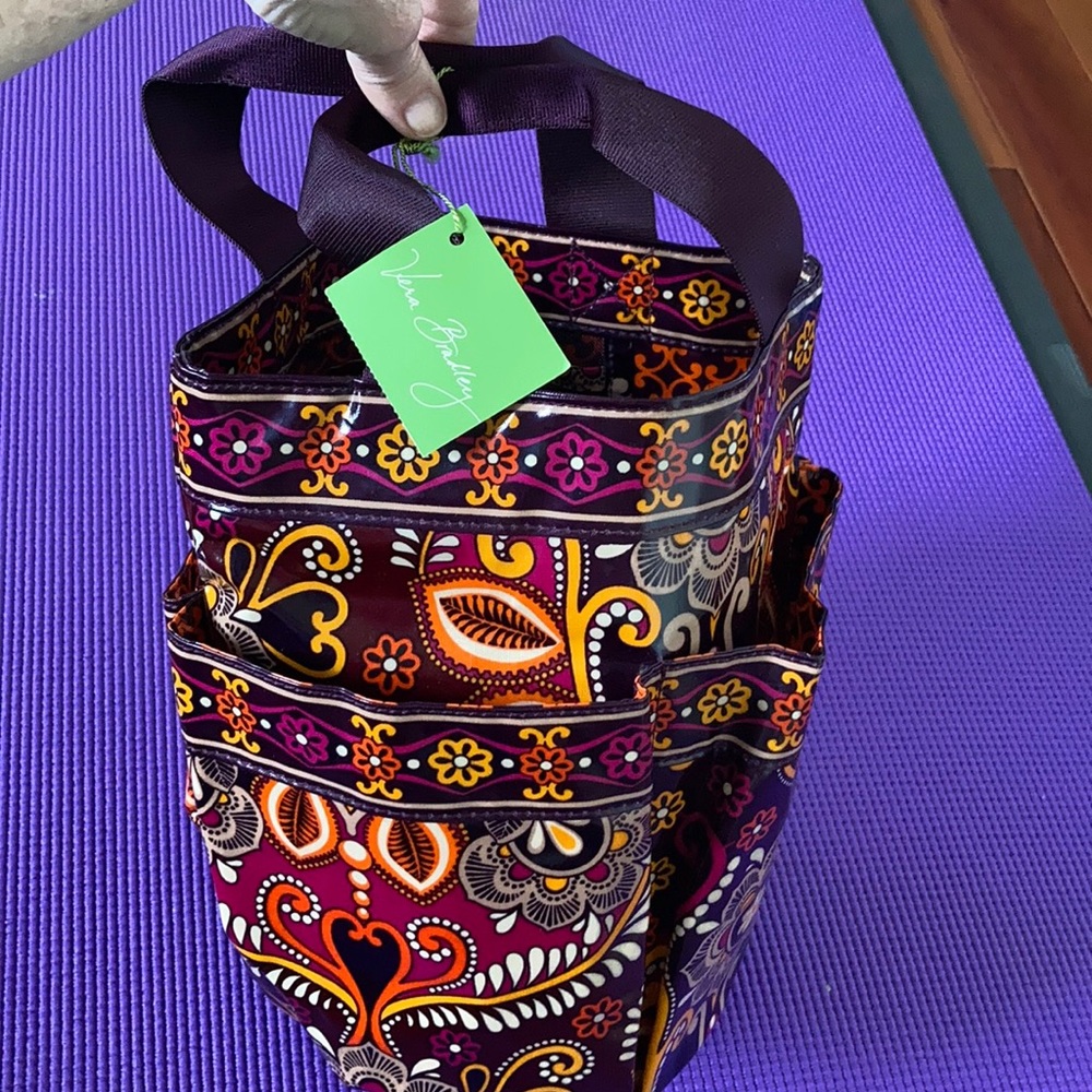 Vera Bradley Bucket Shower Bag w/ multiple pockets